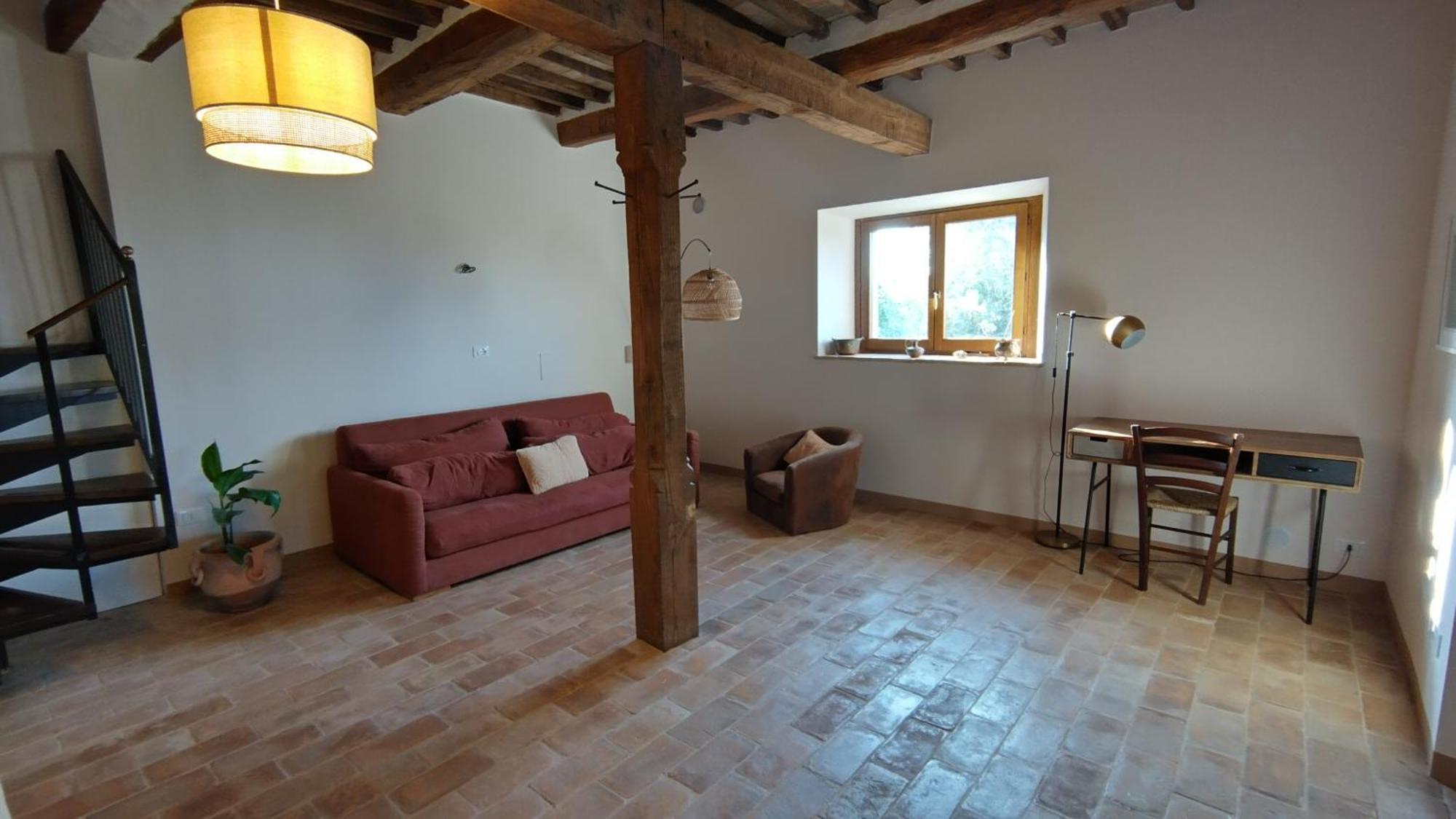 Podere Cerrete - Eco Farmhouse Castel del Piano  Bagian luar foto
