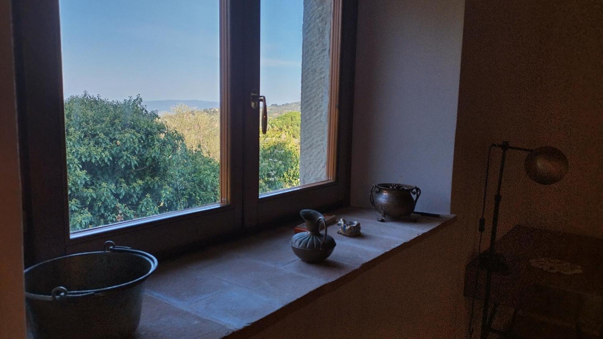 Podere Cerrete - Eco Farmhouse Castel del Piano  Bagian luar foto
