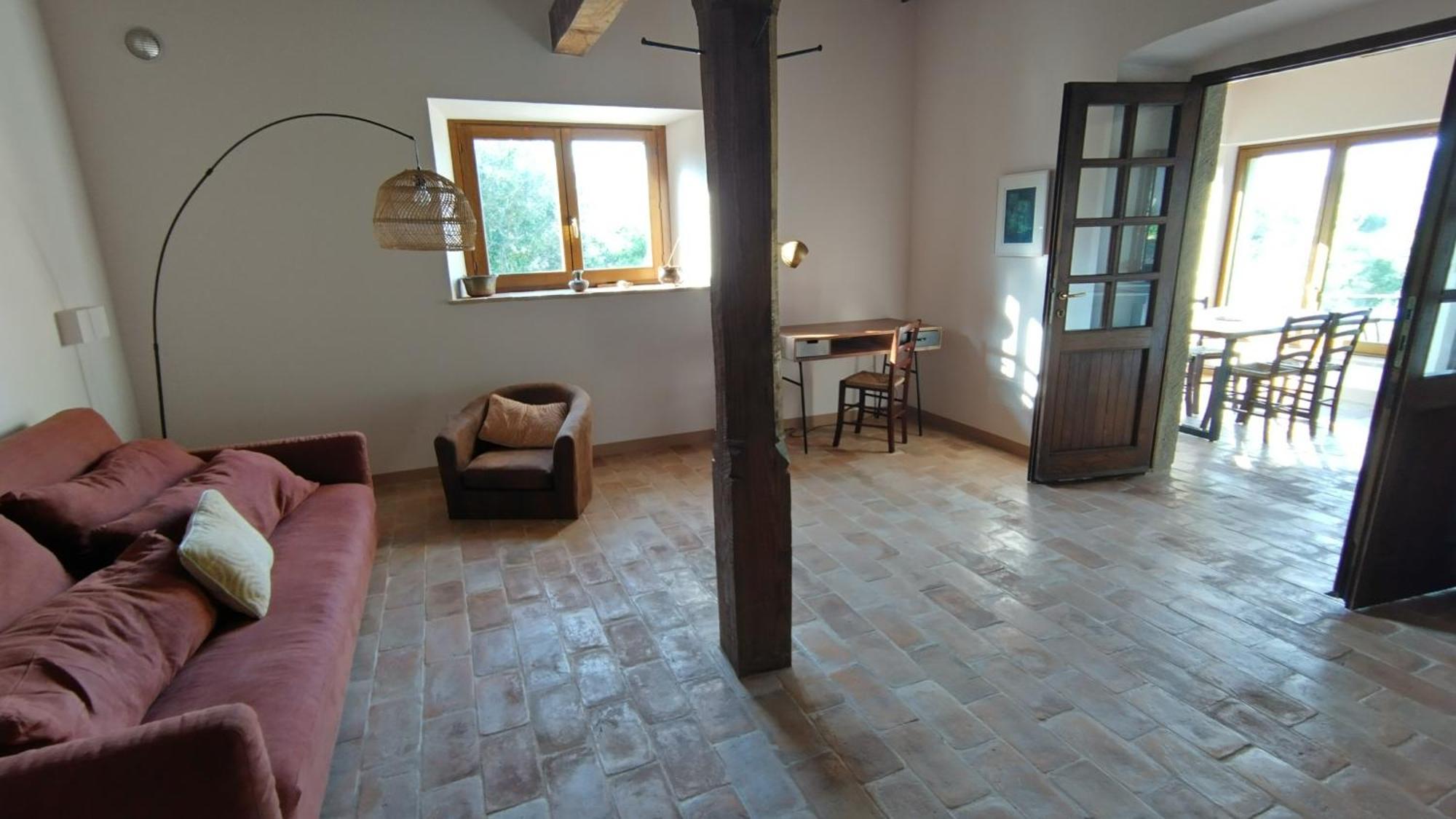 Podere Cerrete - Eco Farmhouse Castel del Piano  Bagian luar foto